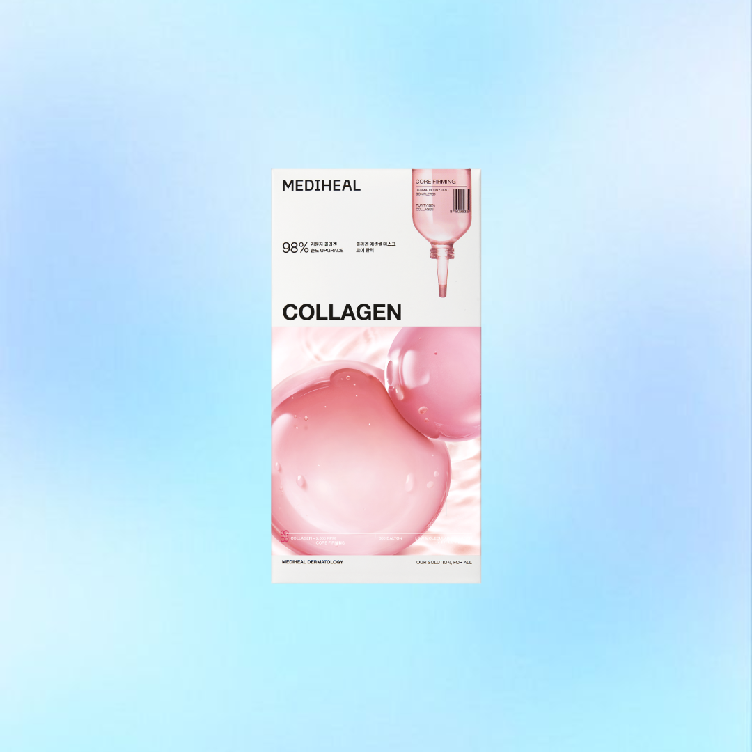 胶原蛋白 MEDIHEAL COLLAGEN ESSENTIAL MASK_CORE FIRMING 10PCS