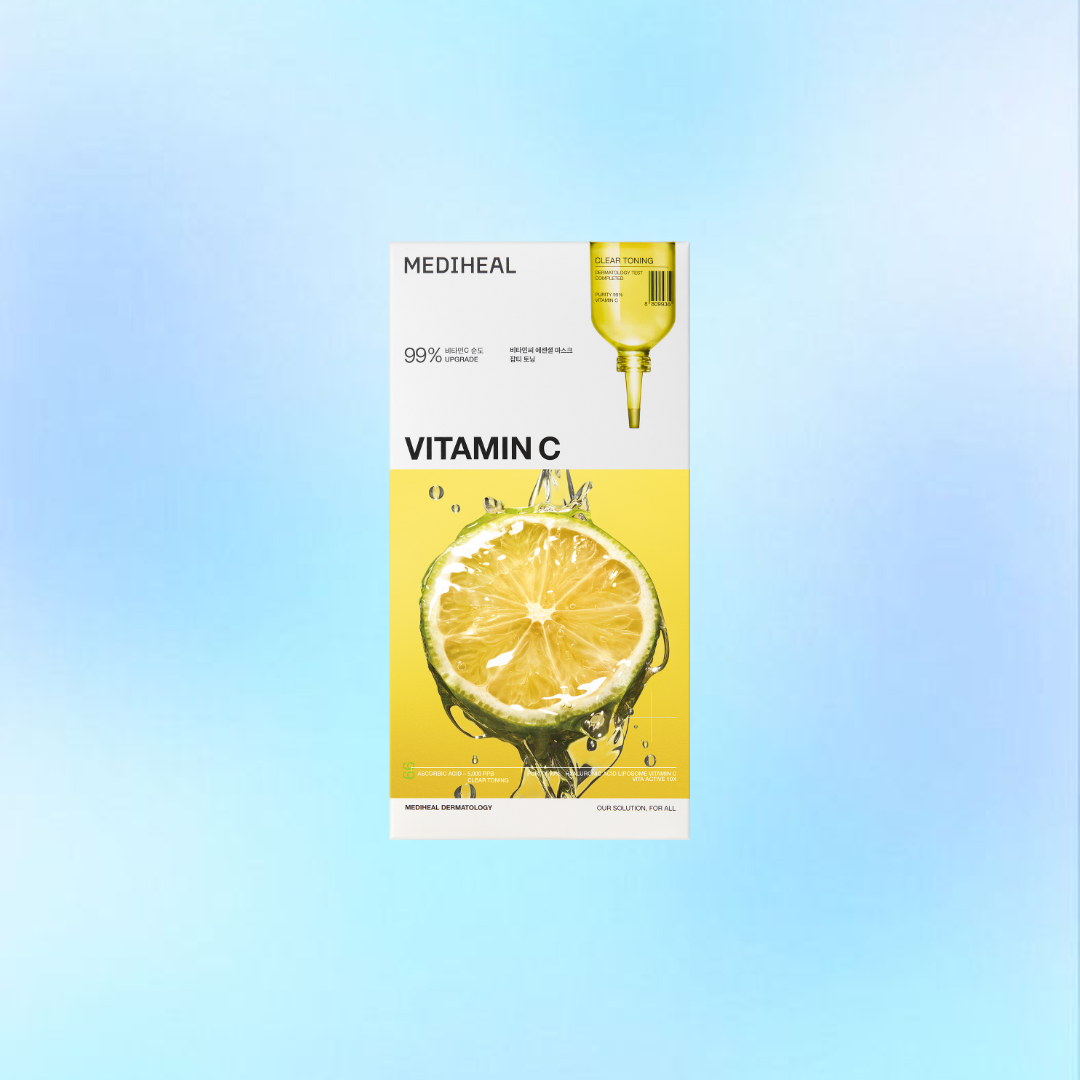 维他命C MEDIHEAL VITAMIN C ESSENTIAL MASK_CLEAR TONING 10PCS