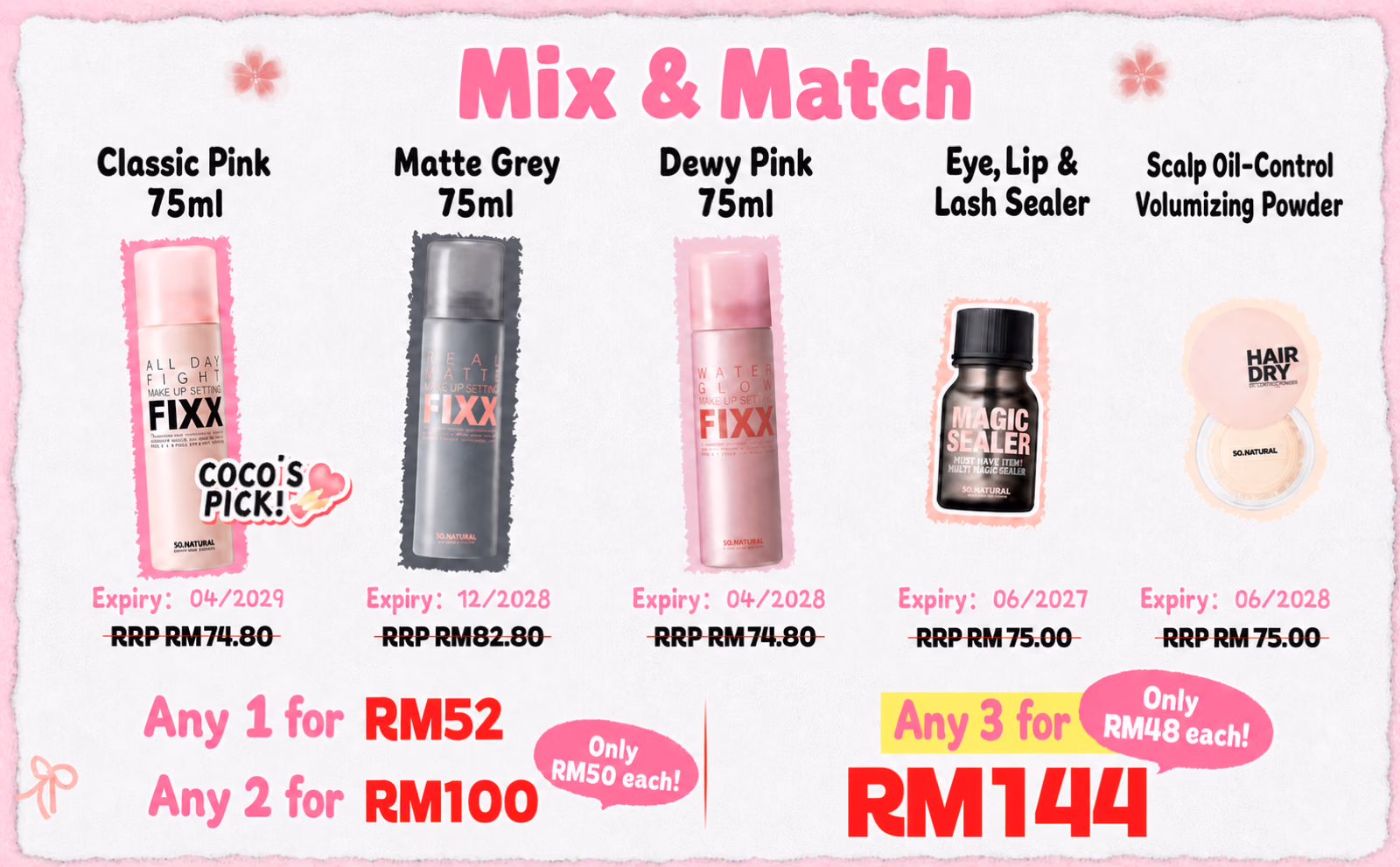 Mix & match · 75ml