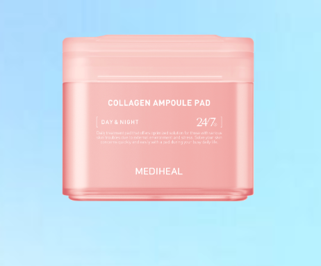 胶原蛋白弹力 MEDIHEAL COLLAGEN AMPOULE PAD 100PCS