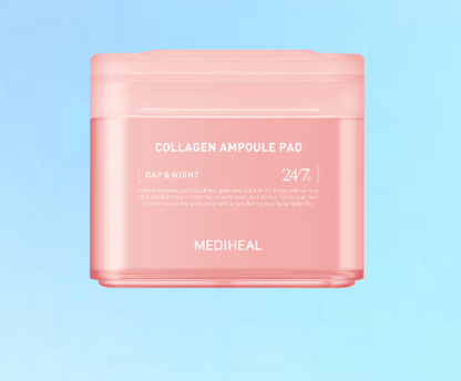 胶原蛋白弹力 MEDIHEAL COLLAGEN AMPOULE PAD 100PCS
