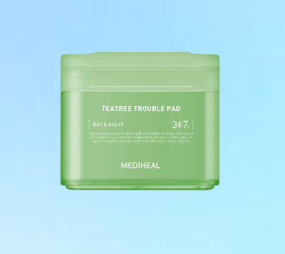 茶树维稳 MEDIHEAL TEATREE TROUBLE PAD 100PCS