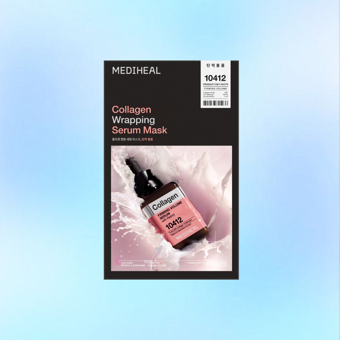 胶原蛋白紧致 MEDIHEAL COLLAGEN WRAPPING SERUM MASK FIRMING VOLUME 10PCS