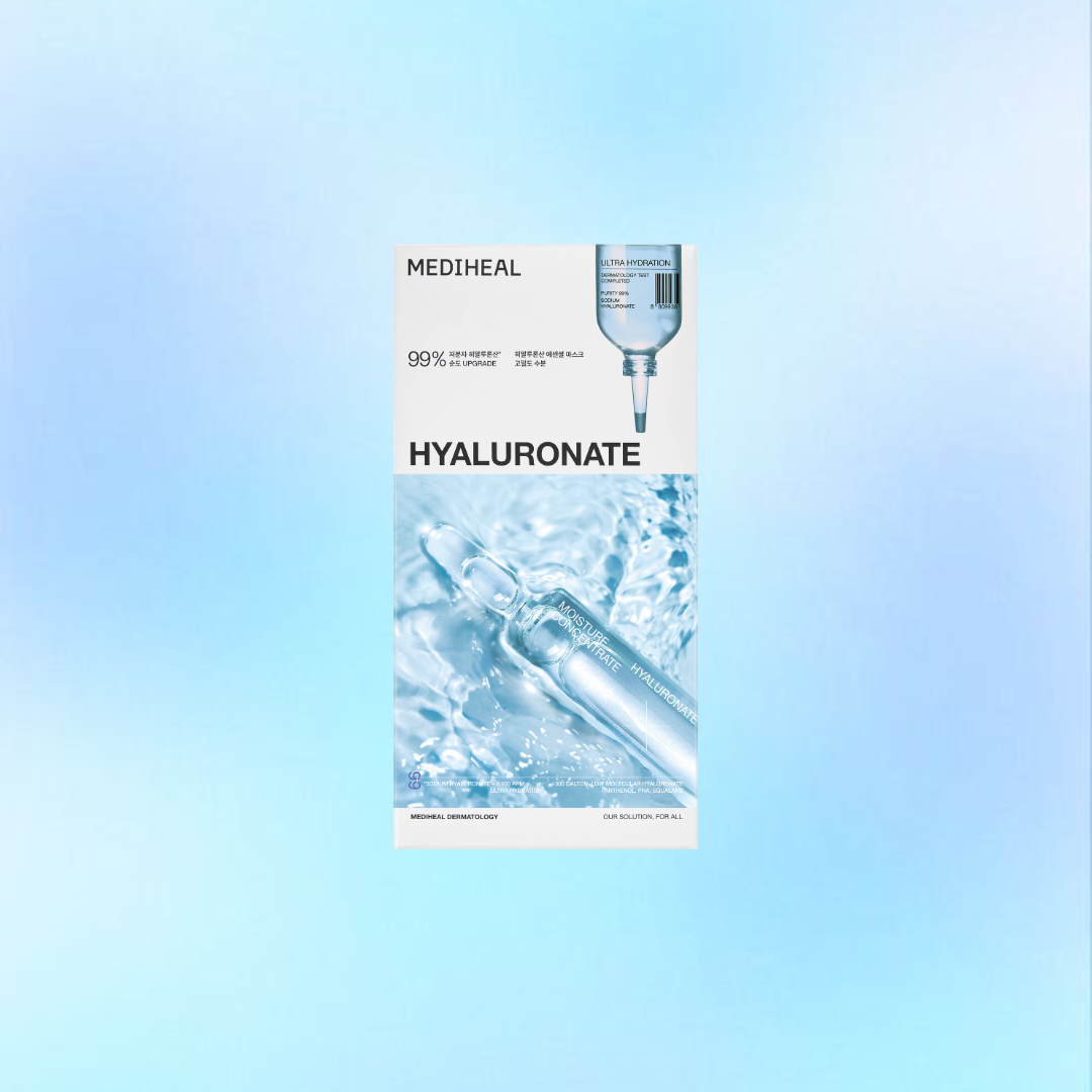玻尿酸 MEDIHEAL HYALURONATE ESSENTIAL MASK ULTRA HYDRATION 10PCS