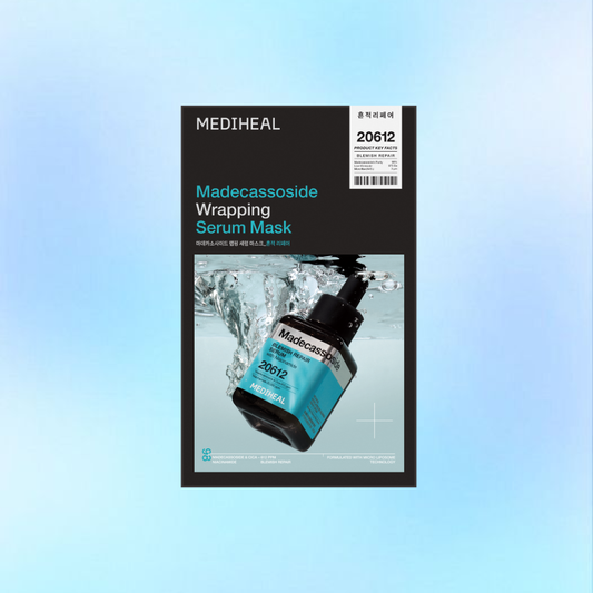 积雪草 MEDIHEAL MADECASSOSIDE WRAPPING SERUM MASK BLEMISH REPAIR 10PCS