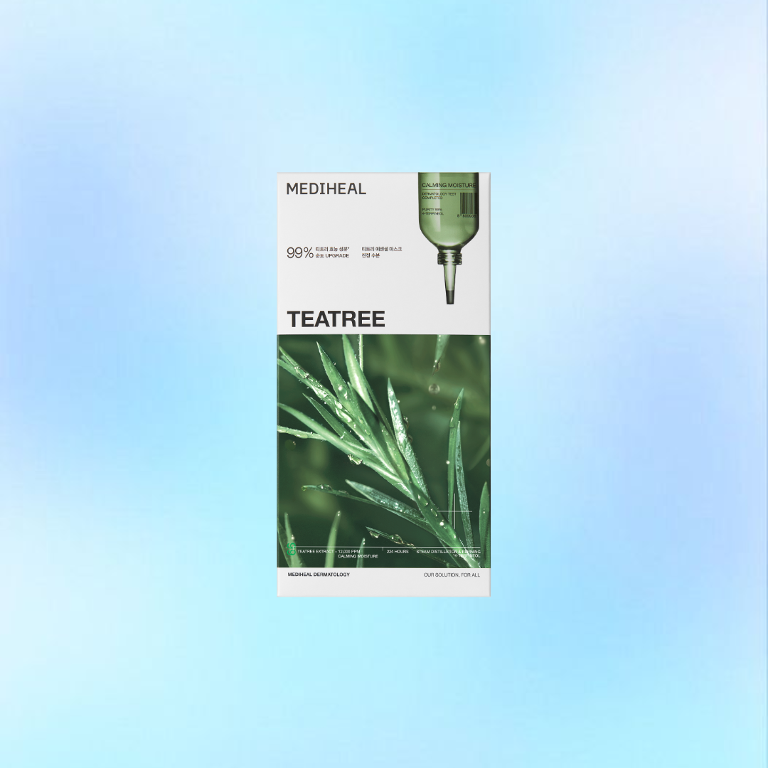 茶树面膜 MEDIHEAL TEATREE ESSENTIAL MASK_CALMING MOISTURE 10PCS